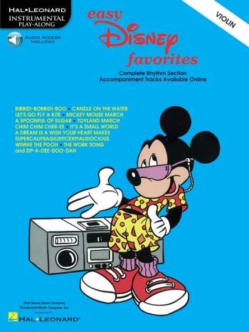 Easy Disney Favourites: Violin: Book & Audio