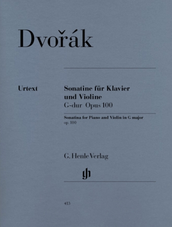 Sonatina G  Major Op.100: Violin & Piano (Henle)