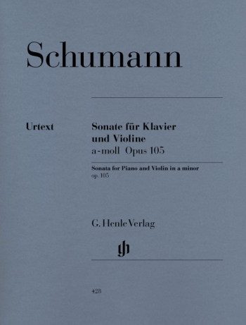 Sonata: A Minor Op105: Violin And Piano (Henle)