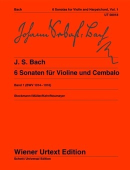 Sonatas For Violin & Harpsichord: Vol.1 Violin & Piano (Wiener Urtext)