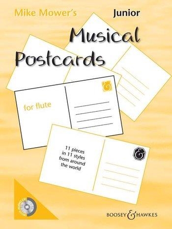 Junior Musical Postcards: Flute: Book & CD