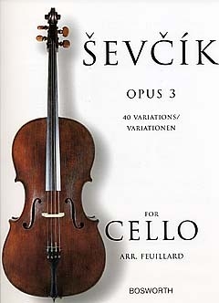 40 Variations Op3:  Cello Solo (Bosworth)
