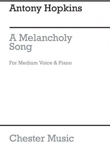 Melancholy Song: D Maj: Medium Voice: Solo Song