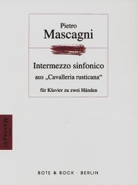 Intermezzo From Cavalleria Rusticana: Piano (Barenreiter Ed)