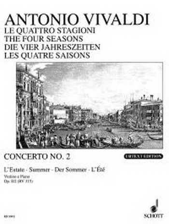 Four Seasons: Summer: Violin and Piano