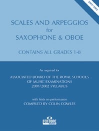 Scales And Arpeggios: Oboe Or Saxophone Grades 1-8 (Sparke)