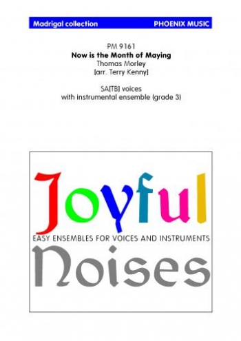 Ens/joyn/morley/now Is The Month Of Maying/madrigal Collection/vocal/madrigal