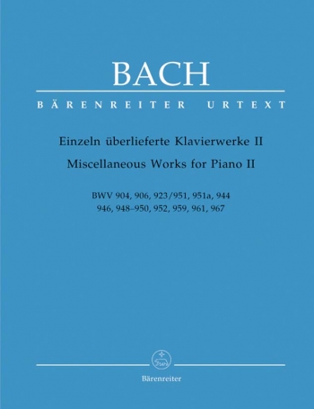 Miscellaneous Works For Piano: Book 2  (Barenreiter)