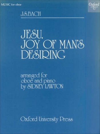 Jesu Joy Of Mans Desiring: Oboe & Piano (OUP)