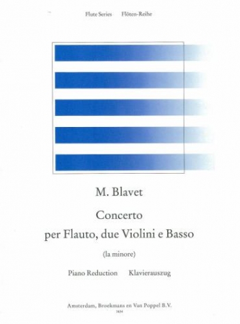 Flute Concerto A Minor: Flute & Piano (Broekmans)