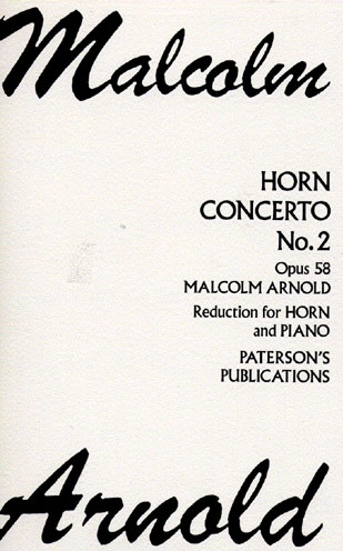 Horn Concerto No.2 Op.58: Tenor Horn and Piano