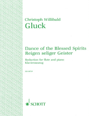 Dance Of The Blessed Spirits: Flute & Piano (Schott)