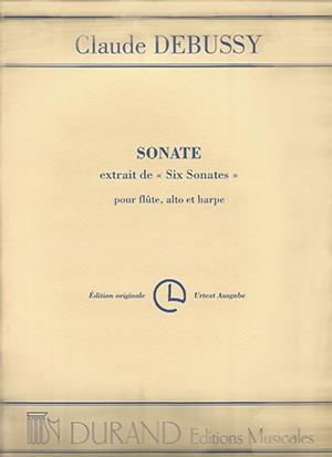 Flute Sonata Flute And Harp (Durand)