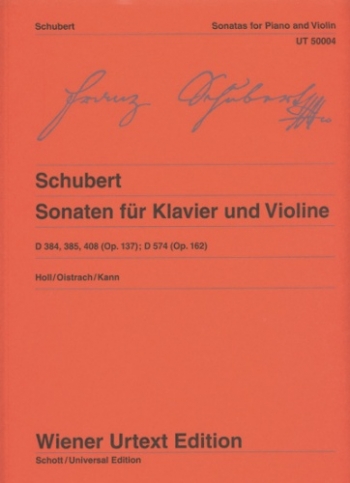 Sonatas: Volin & Piano (Wiener Urtext)