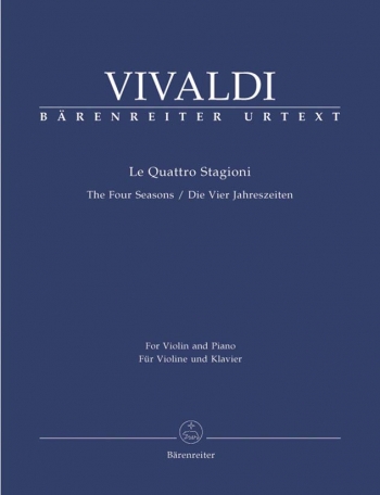 Four Seasons: Violin and Piano: All Seasons Complete (Barenrieter)