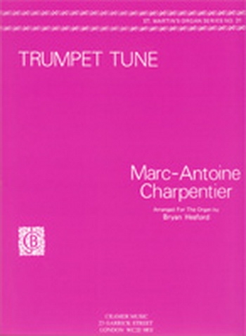 Trumpet Tune: Prelude To Te Deum Organ  (Cramer)
