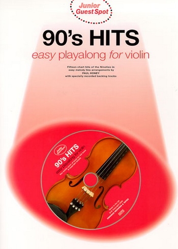 Junior Guest Spot: 90s Hits: Violin: Book & CD