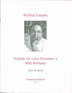 Prelude For Leon Goossens 90Th Birthday Oboe & Piano (Emerson)
