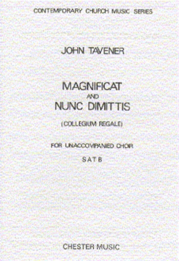 Magnificat And Nunc Dimittis Vocal SATB