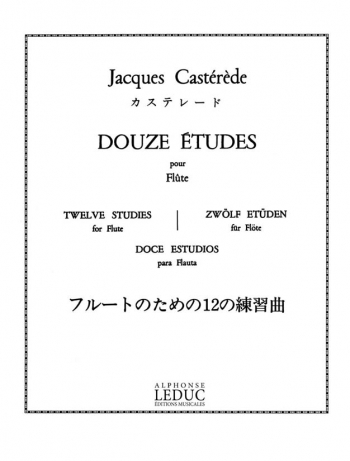 12 Studies: Flute  (Leduc)