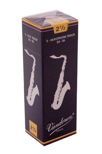 Vandoren Traditional Tenor Saxophone Reeds (5 Pack)