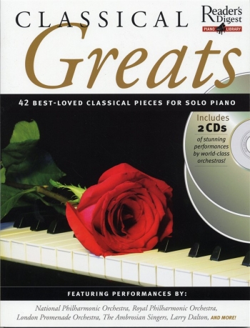 Classical Greats: 42 Best Loved Classical Pieces:Readers Digest Piano Library