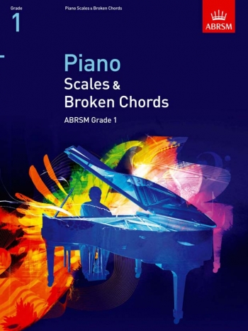 OLD STOCK SALE  - ABRSM Piano Scales And Broken Chords Grade 1