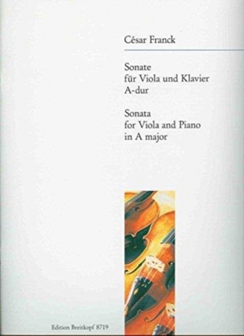 Sonata: A Major: Viola And Piano (Breitkopf)