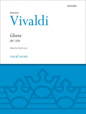 Gloria Rv589: Vocal Score Edited By Paul Everett  (OUP)