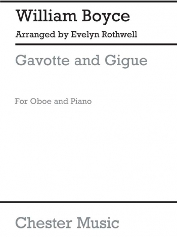 Gavotte And Gigue: Oboe & Piano