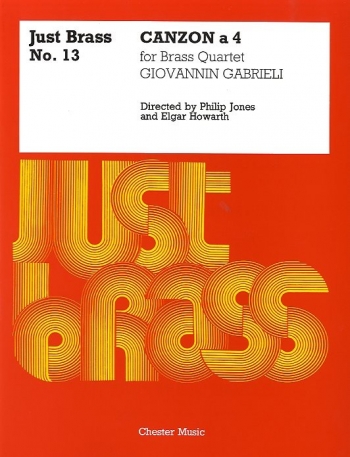 Jst Brass Canzon A 4: Brass Quartet - Set