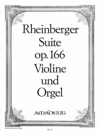 Suite C Minor: Op166: Violin and Organ