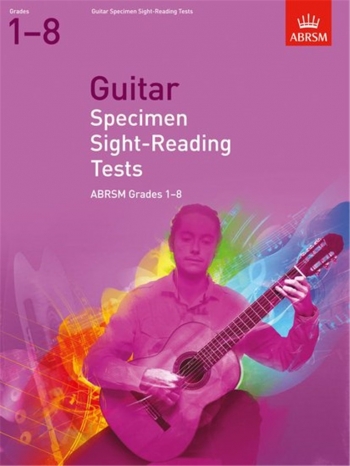 ABRSM Specimen Sight-Reading Tests Guitar: Grade 1-8: From 2009