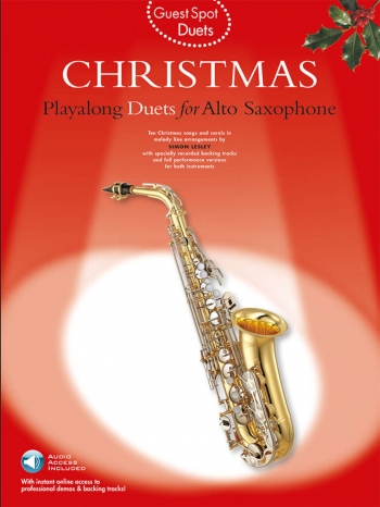 Guest Spot: Christmas: Alto Sax Duet: Book & Audio