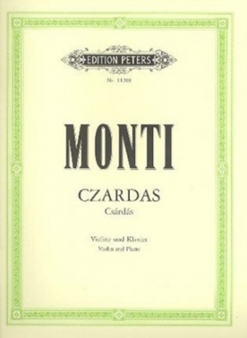 Czardas: Violin and Piano (Peters)