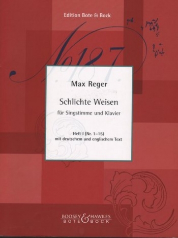 Schlichte Weisen: Op 76: Medium Voice and Piano (With English Translation)