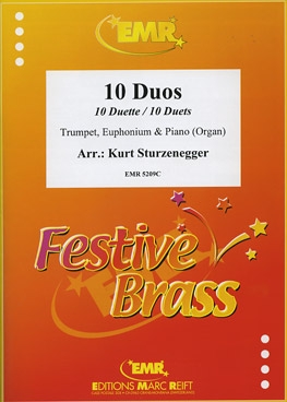 10 Duos: Trumpet & Euphonium (Sturzengger)