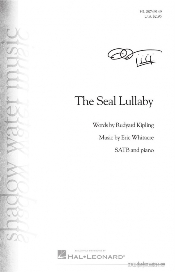The Seal Lullaby Vocal SATB & Piano (Chester)