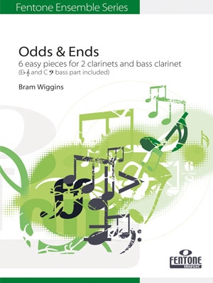 Odds and Ends: 6 Easy Pieces For 2 Clarinets & Bass Clarinet (EbTc & C BC Included)