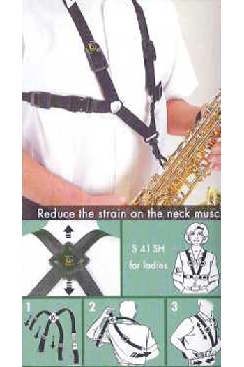 BG Saxophone Harnesses - Multiple Sizes
