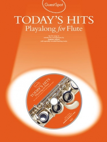 Guest Spot: Todays Hits: Flute: Book & CD