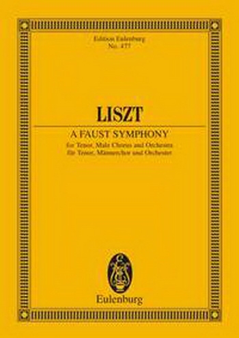 A Faust Symphony: Miniature Score