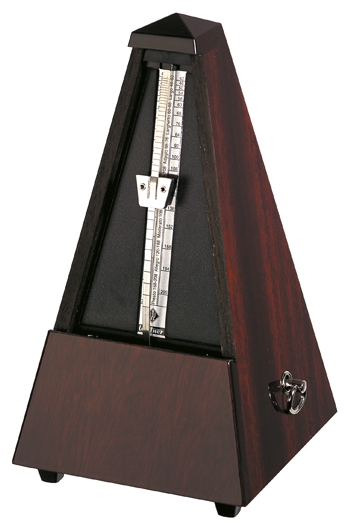 Wittner 802 Maelzel Metronome - High Gloss Genuine Mahogany Case