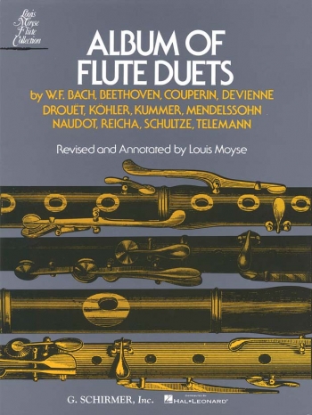 Album Of Flute Duets: Two Flutes (Arr Moyse)