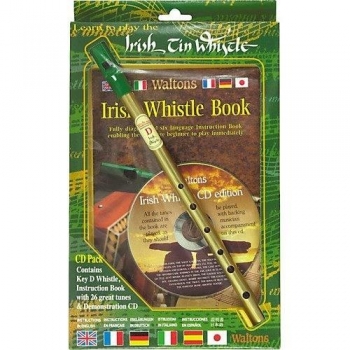 Waltons Irish Tin Whistle: Pack: Book & Cd