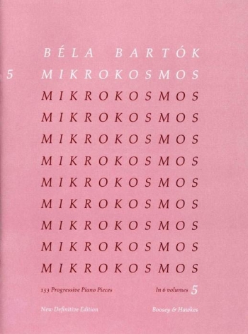 Mikrokosmos Vol.5: Piano (Boosey & Hawkes)