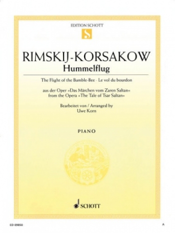 Flight Of The Bumble Bee: Piano (Schott Ed)
