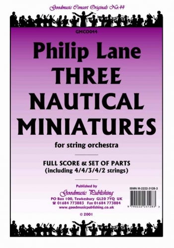 3 Nautical Miniatures String Orchestra Score And Parts
