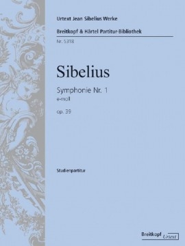 Symphony No.1:  E Minor Op39: Miniature Score