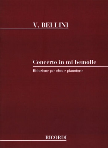 Oboe Concerto Eb: Oboe & Piano (Ricordi)